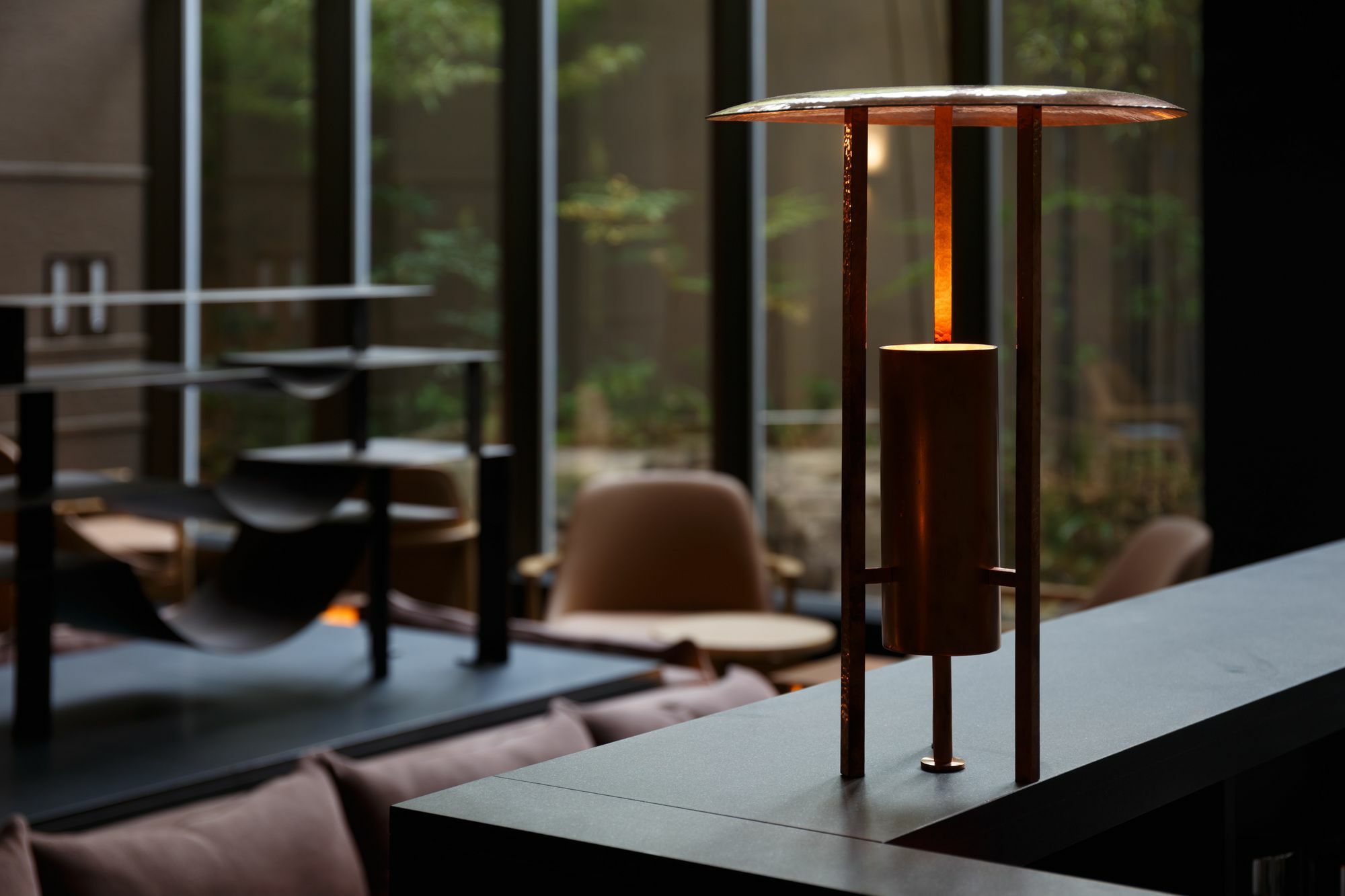 Hotel The Celestine Kyoto Gion Dış mekan fotoğraf A table lamp